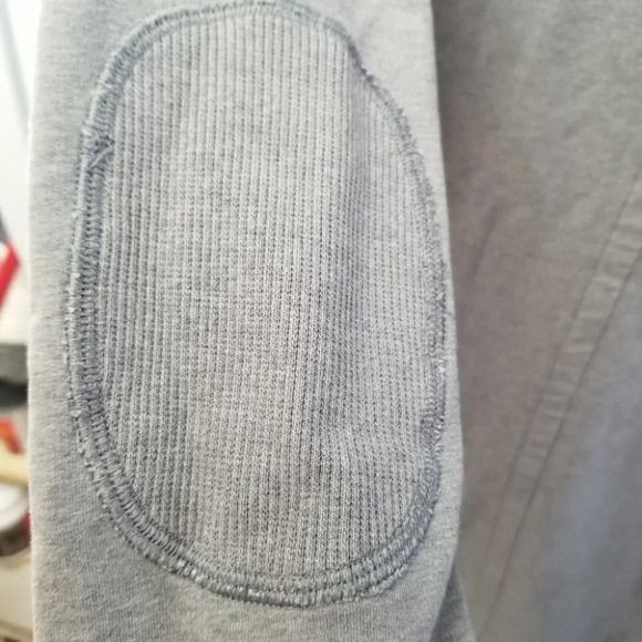 Lululemon Grey Cowl Neck Snap Up Cowl Neck Cardigan Oversized Fit - Picture 4 of 10